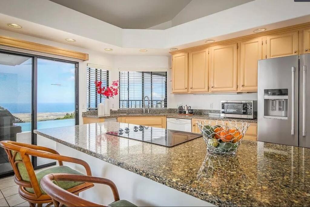 Oceanview Luxury Villa Pool & Spa Каилуа-Кона Экстерьер фото