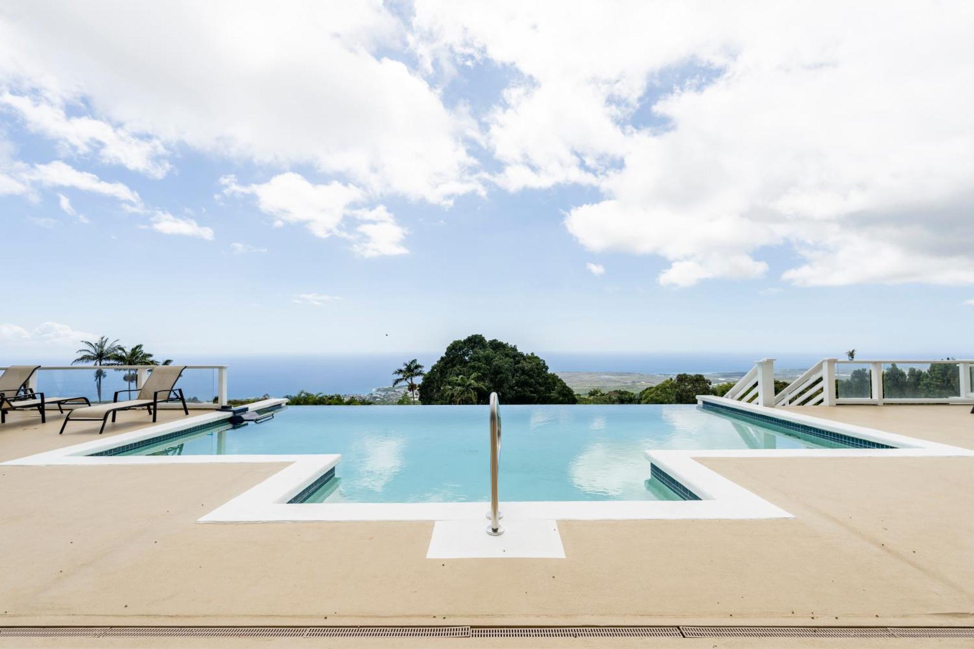 Oceanview Luxury Villa Pool & Spa Каилуа-Кона Экстерьер фото