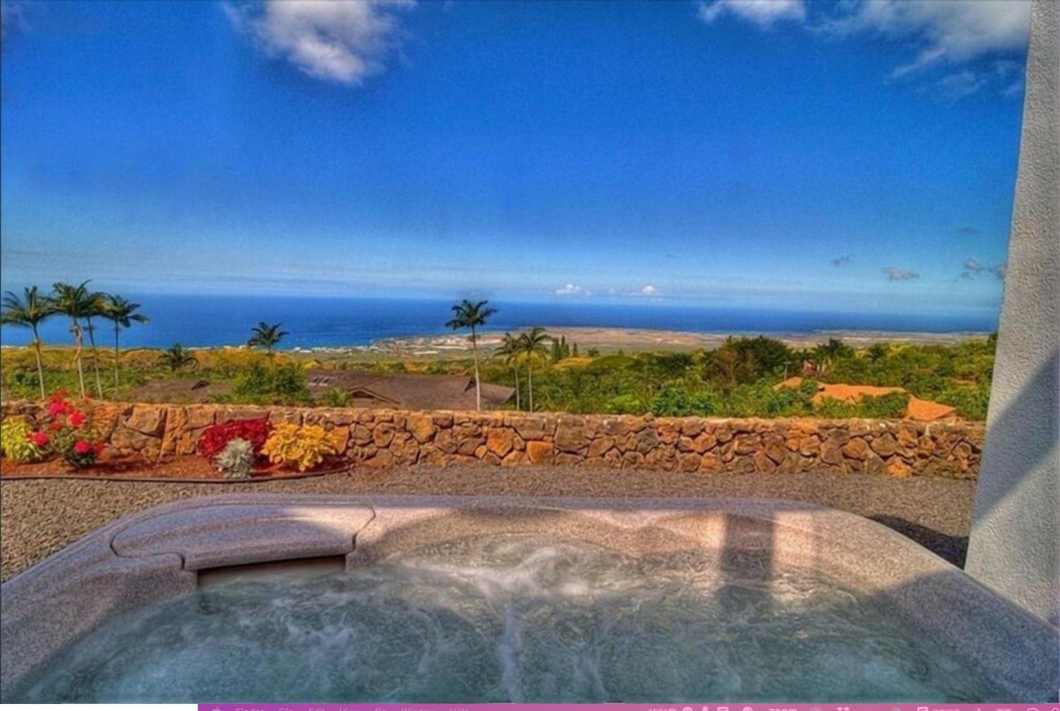 Oceanview Luxury Villa Pool & Spa Каилуа-Кона Экстерьер фото